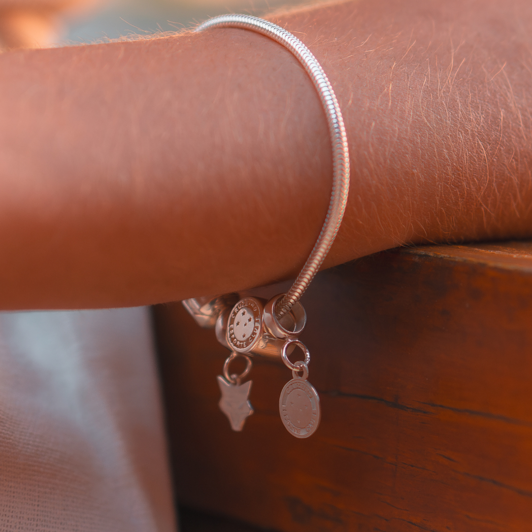 PULSEIRA COM BERLOQUES COMPLETA CRUZEIRO OFICIAL