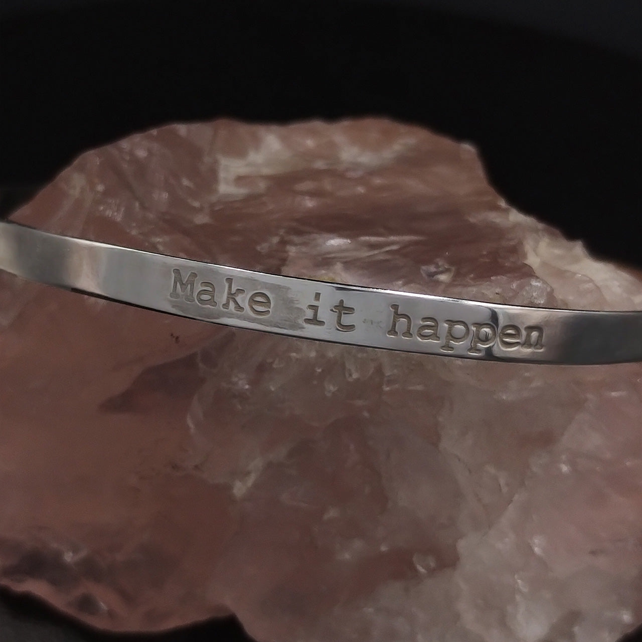 BRACELETE PERSONALIZADO FRASE SIMPLES