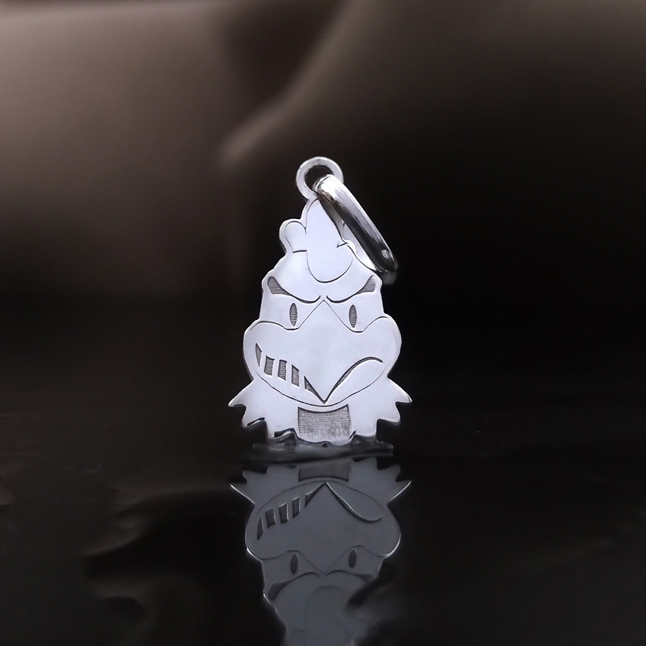 PINGENTE GALO DOIDO - 1,5CM