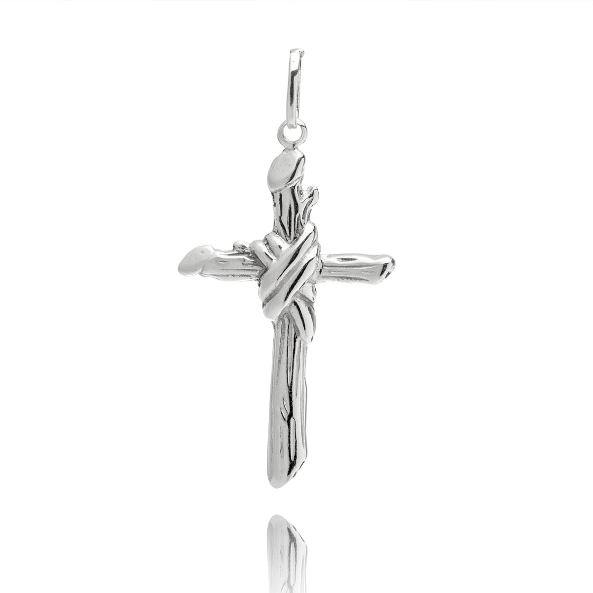 SILVER X-CROSS PENDANT