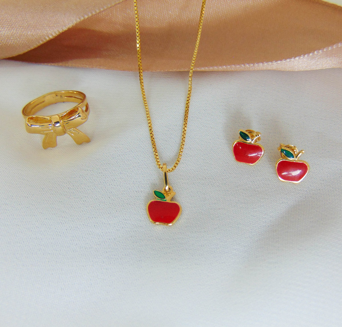 KIT 5 - ANEL E CONJUNTO INFANTIL