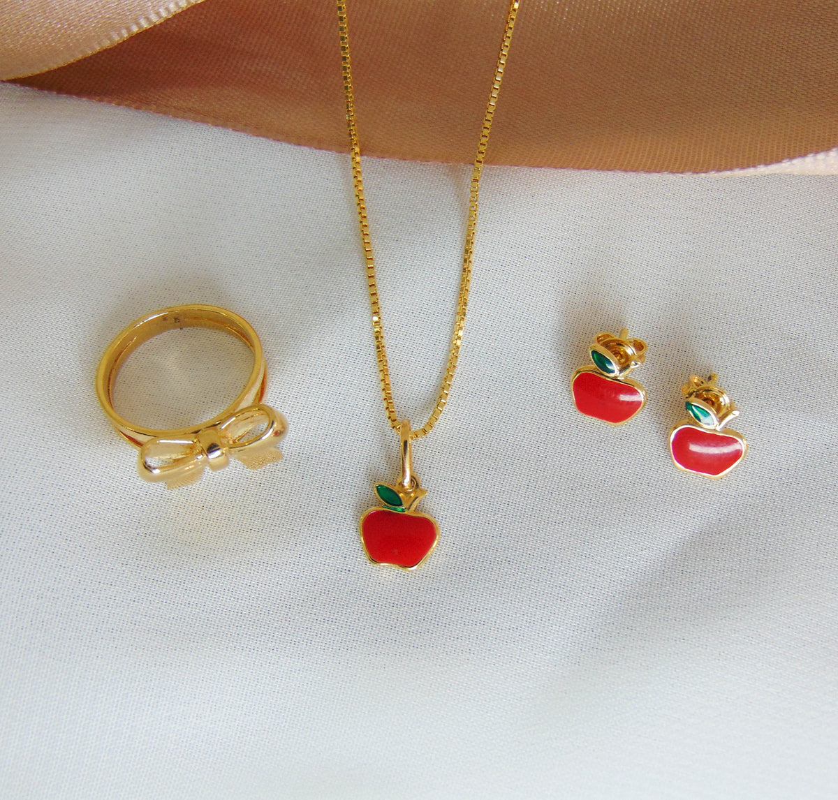 KIT 5 - ANEL E CONJUNTO INFANTIL