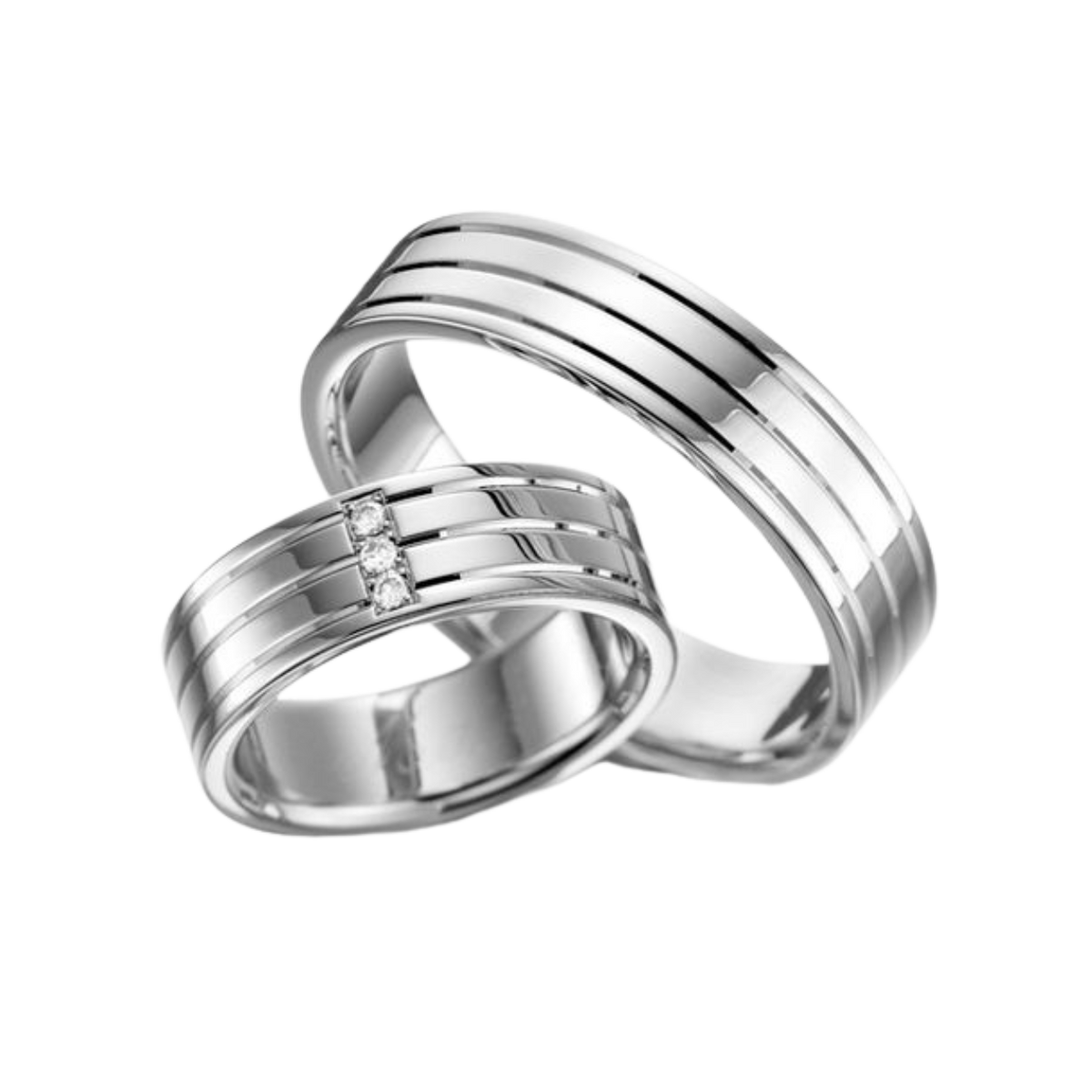 ALIANÇA DE NAMORO PRATA MARRAKESH