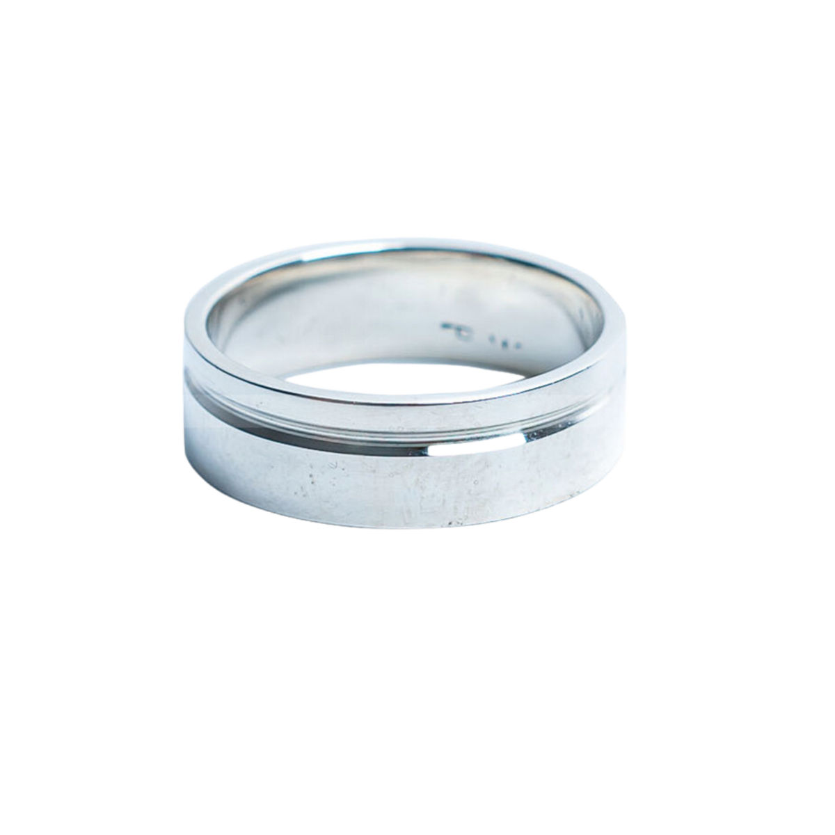 ALIANÇA DE NAMORO PRATA GANA