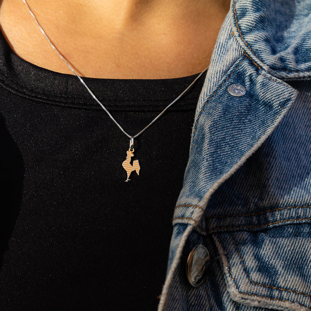 VOLPI ROOSTER NECKLACE - 1CM