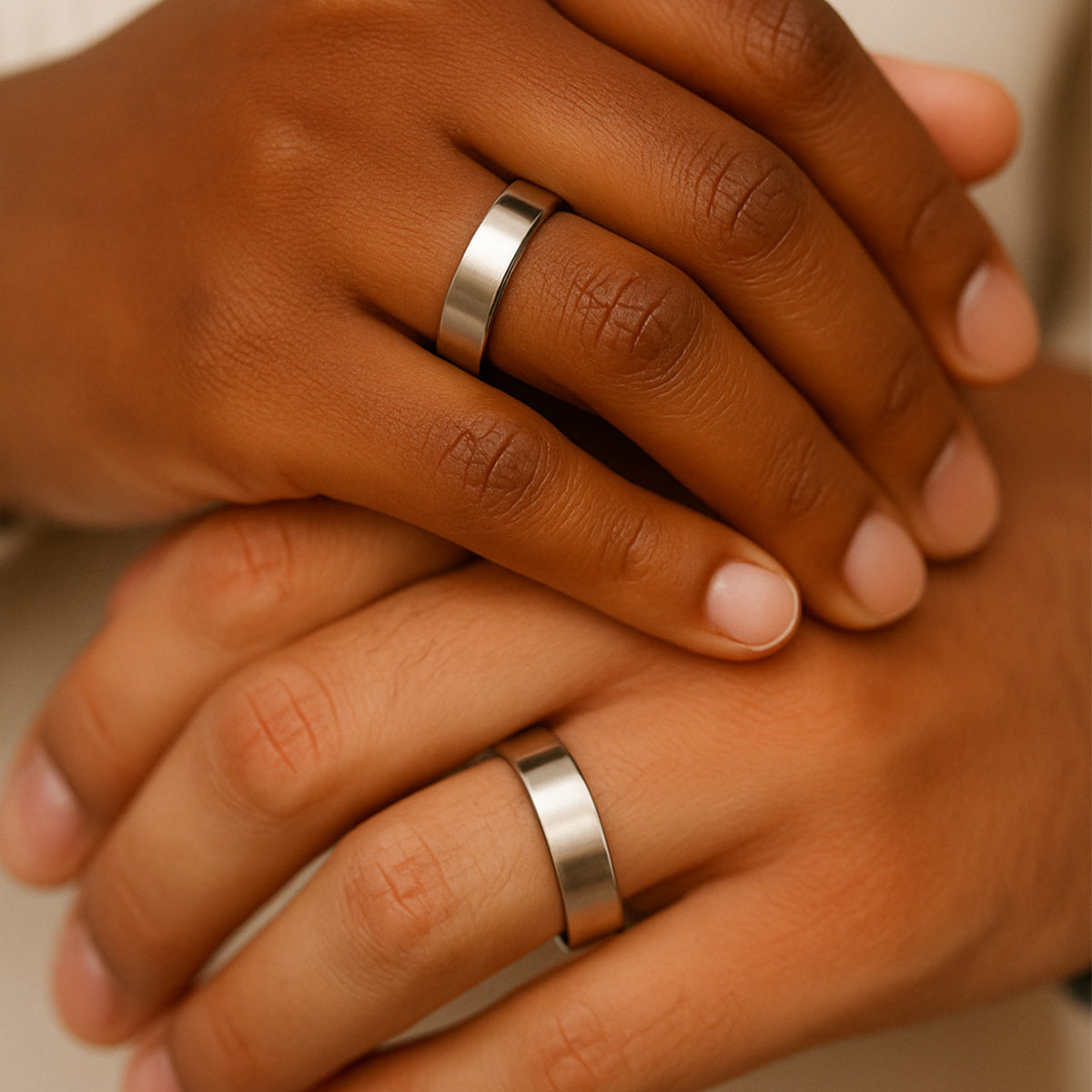 ALIANÇA DE NAMORO PRATA DOBA