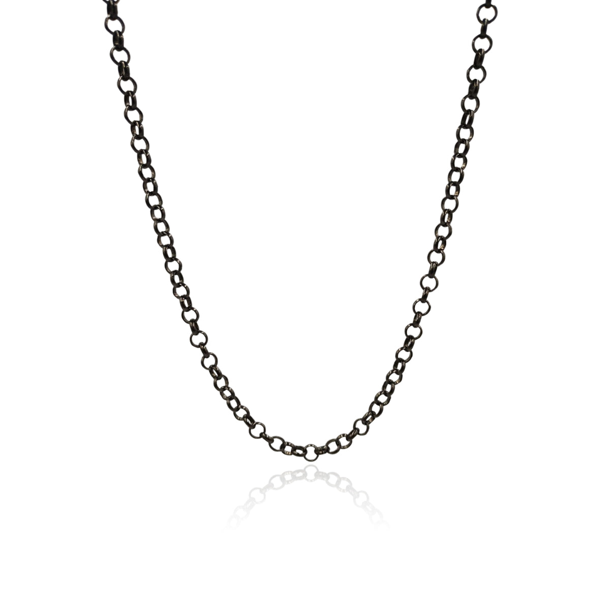 COLAR FOLHEADO ELO PORTUGUÊS GRANDE