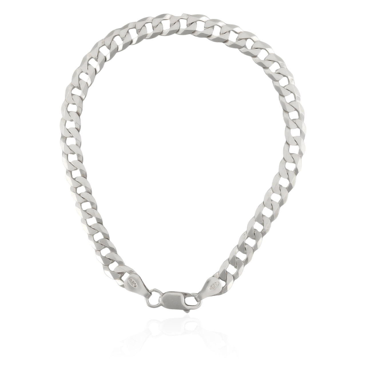 PULSEIRA GROUMET 1X1 PRATA 925 FECHO LAGOSTA
