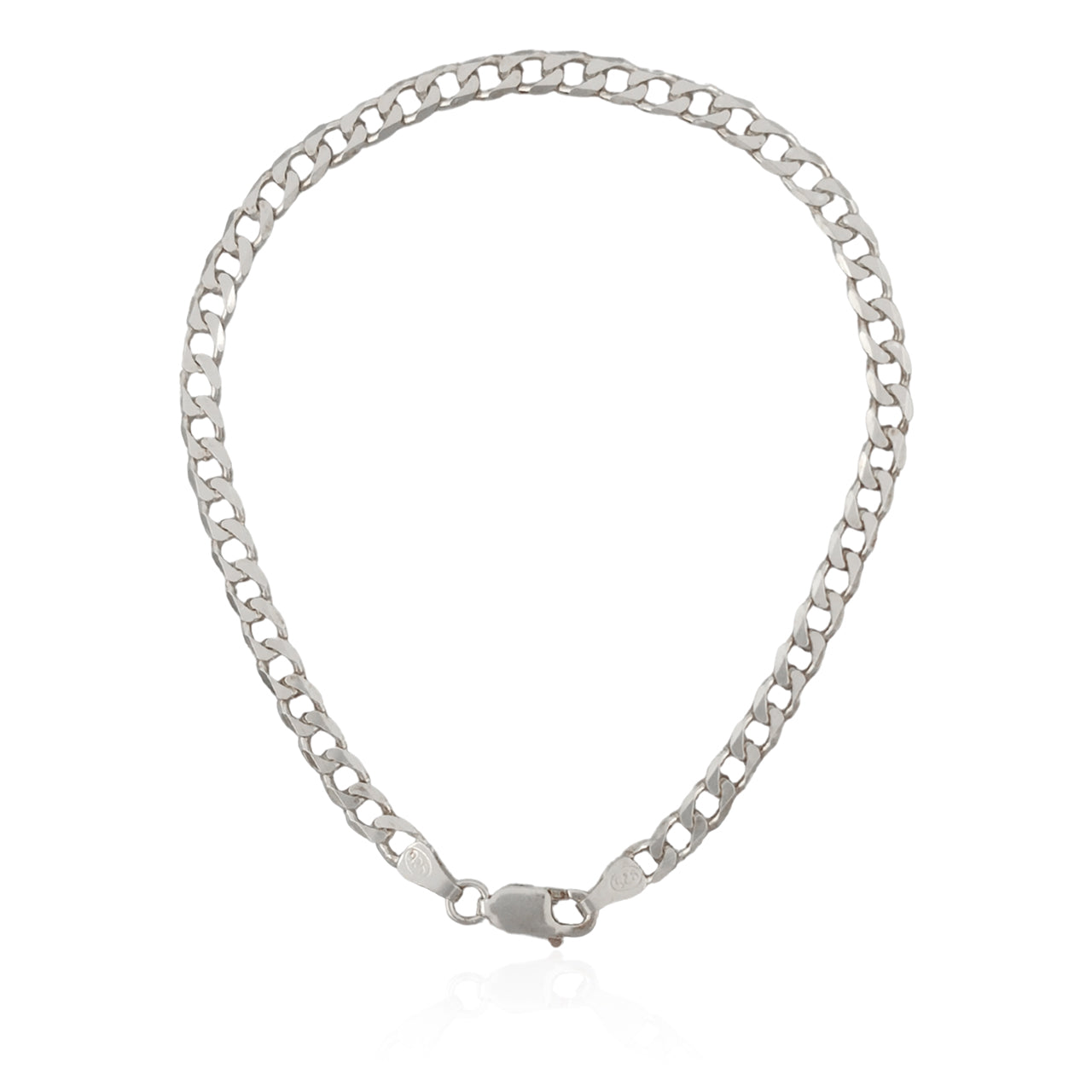 PULSEIRA GROUMET 1X1 PRATA 925 FECHO LAGOSTA