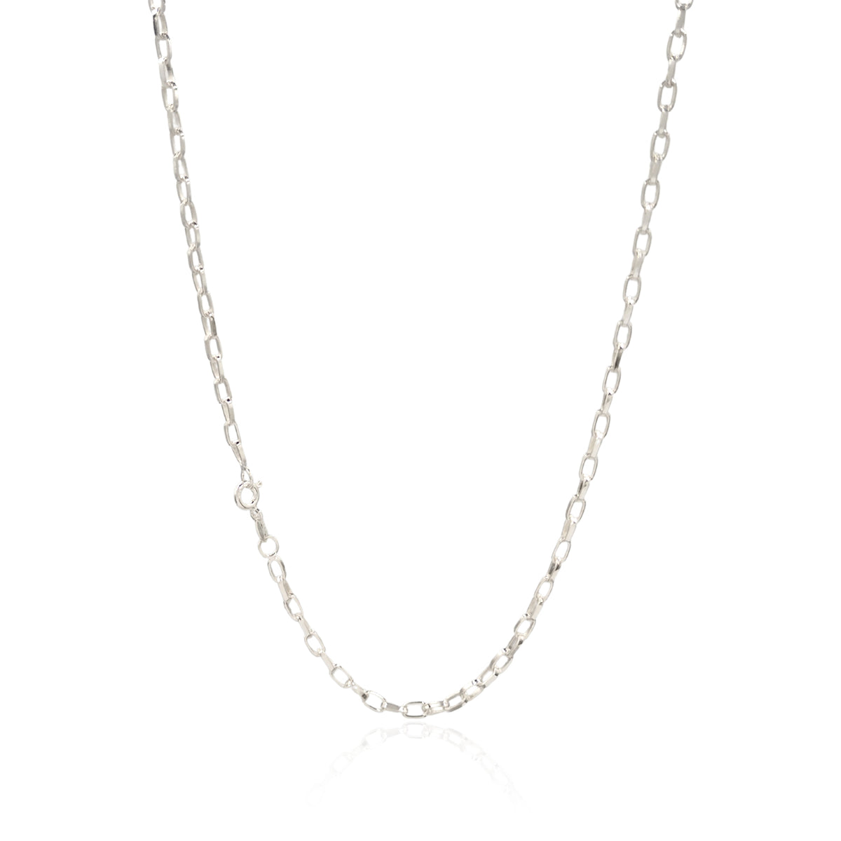 CORDÃO DE PRATA CARTIER 70CM