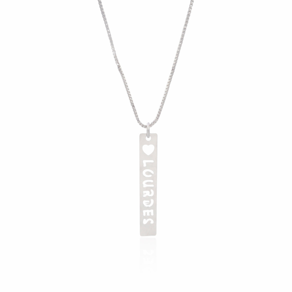 COLAR PERSONALIZADO CHAPA GRAVADA VAZADA