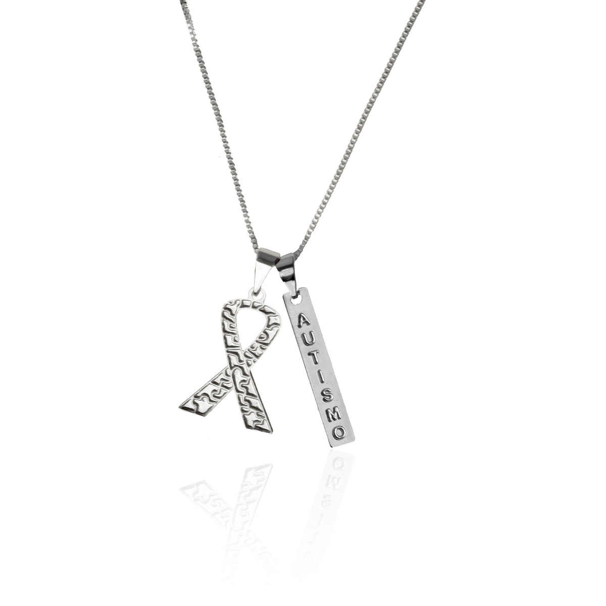 COLAR AUTISMO COM PLACA