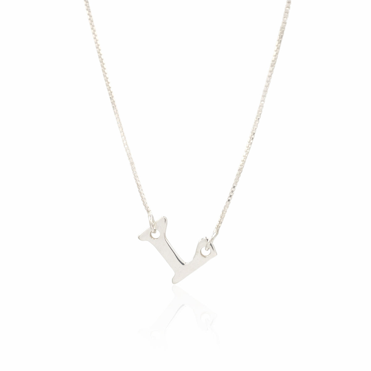 COLAR DE PRATA LETRA