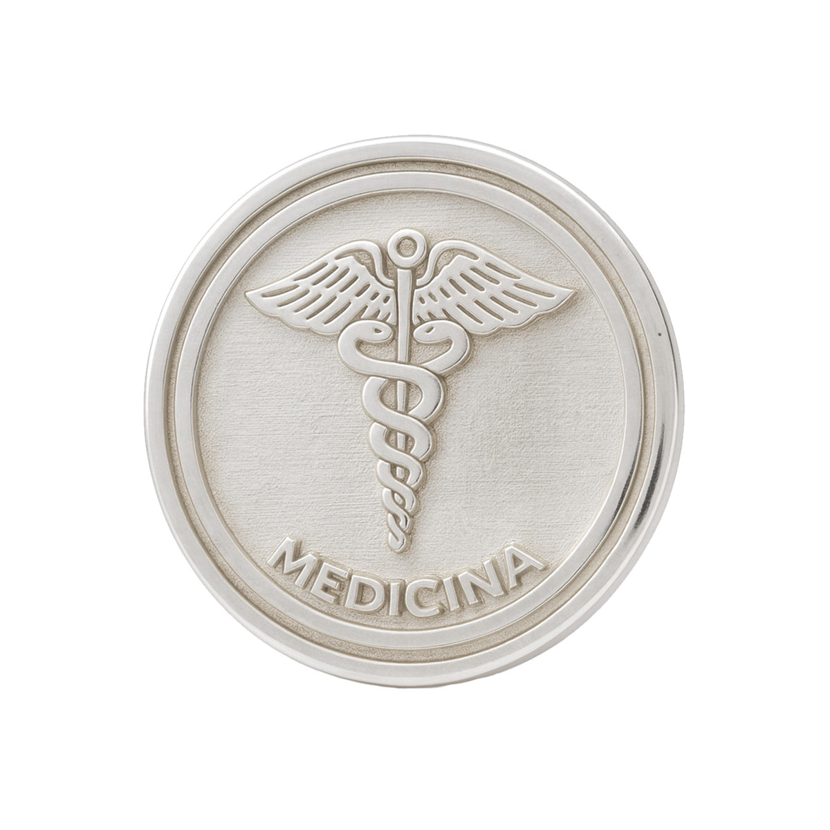 BROCHE DE PRATA CURSO ACADÊMICO