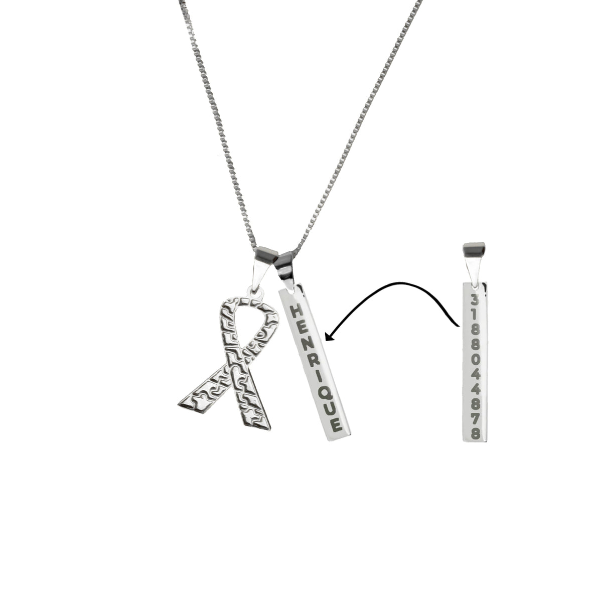 COLAR AUTISMO COM PLACA