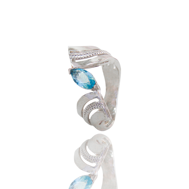 ANEL FOLHEADO ESPINHA DE PEIXE