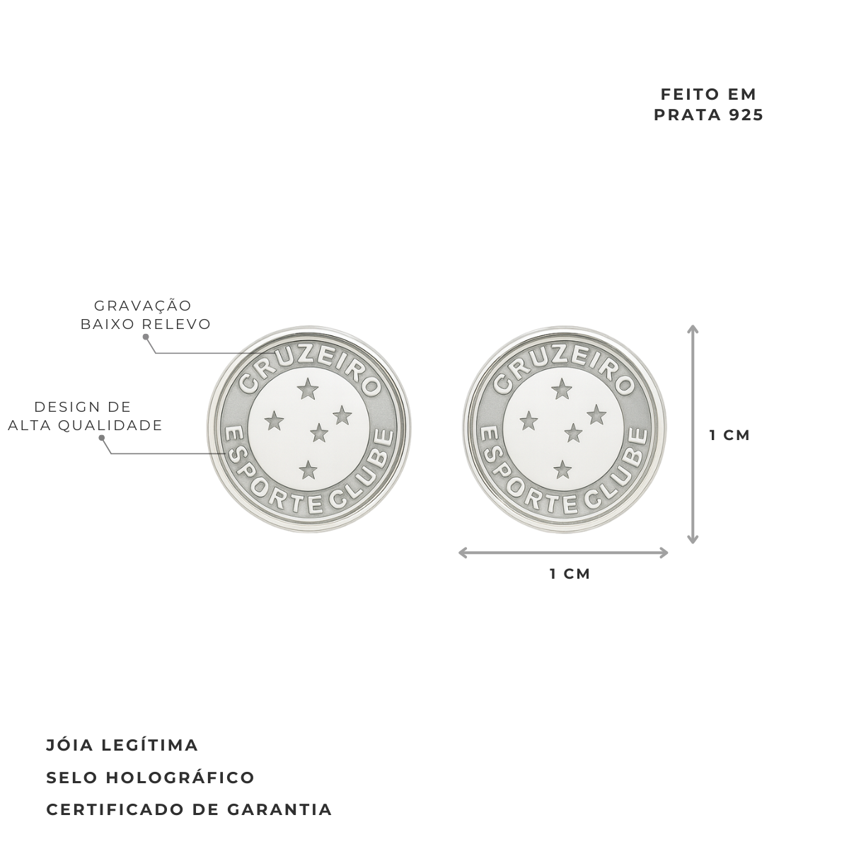 BRINCO ESCUDO CRUZEIRO