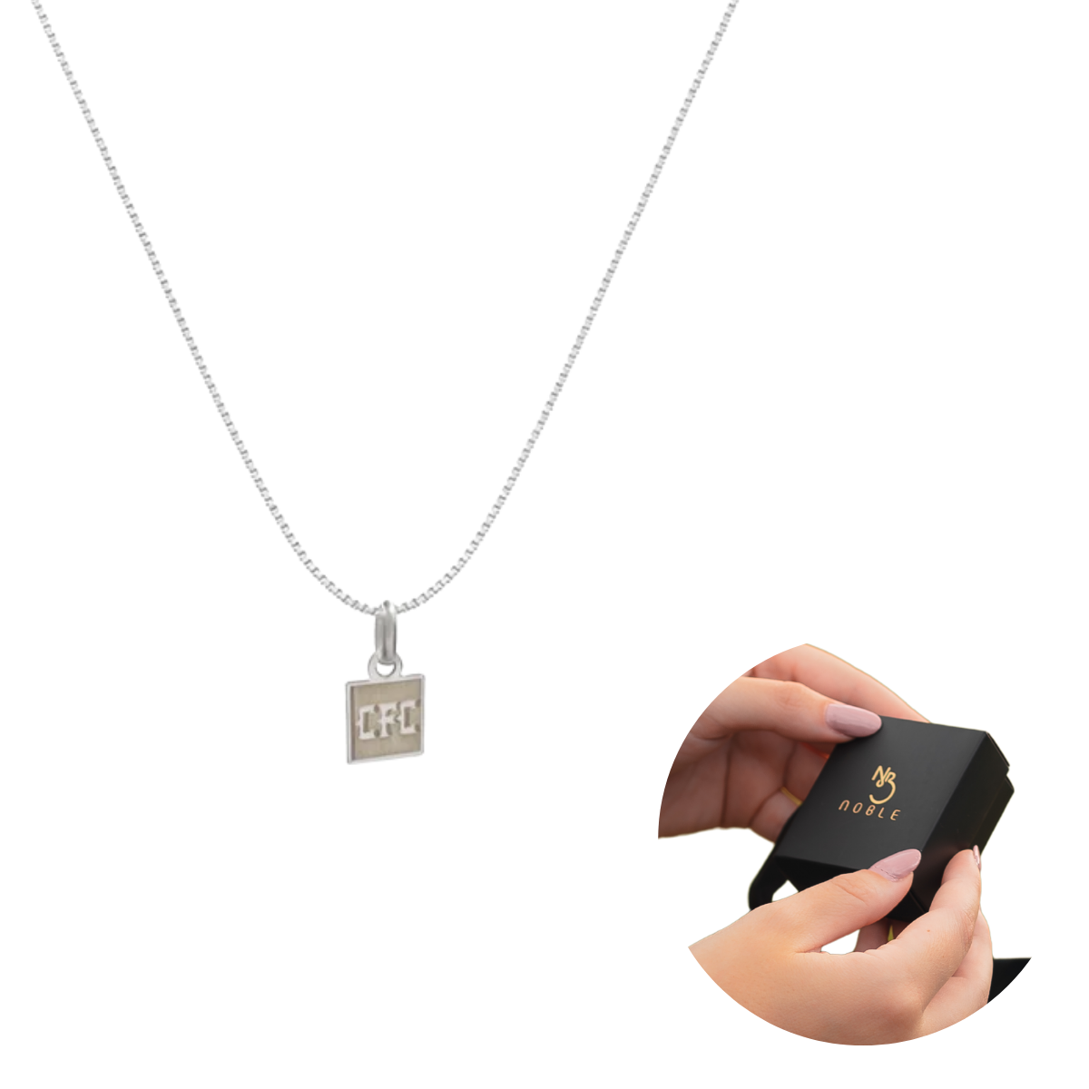 COLAR QUADRADO CFC CORITIBA