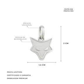 PINGENTE RAPOSÃO CRUZEIRO - 1,5CM