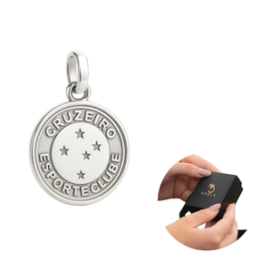 PINGENTE ESCUDO CRUZEIRO - 1,5CM