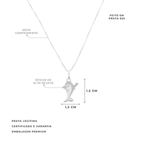 COLAR BALEIÃO SANTOS - G