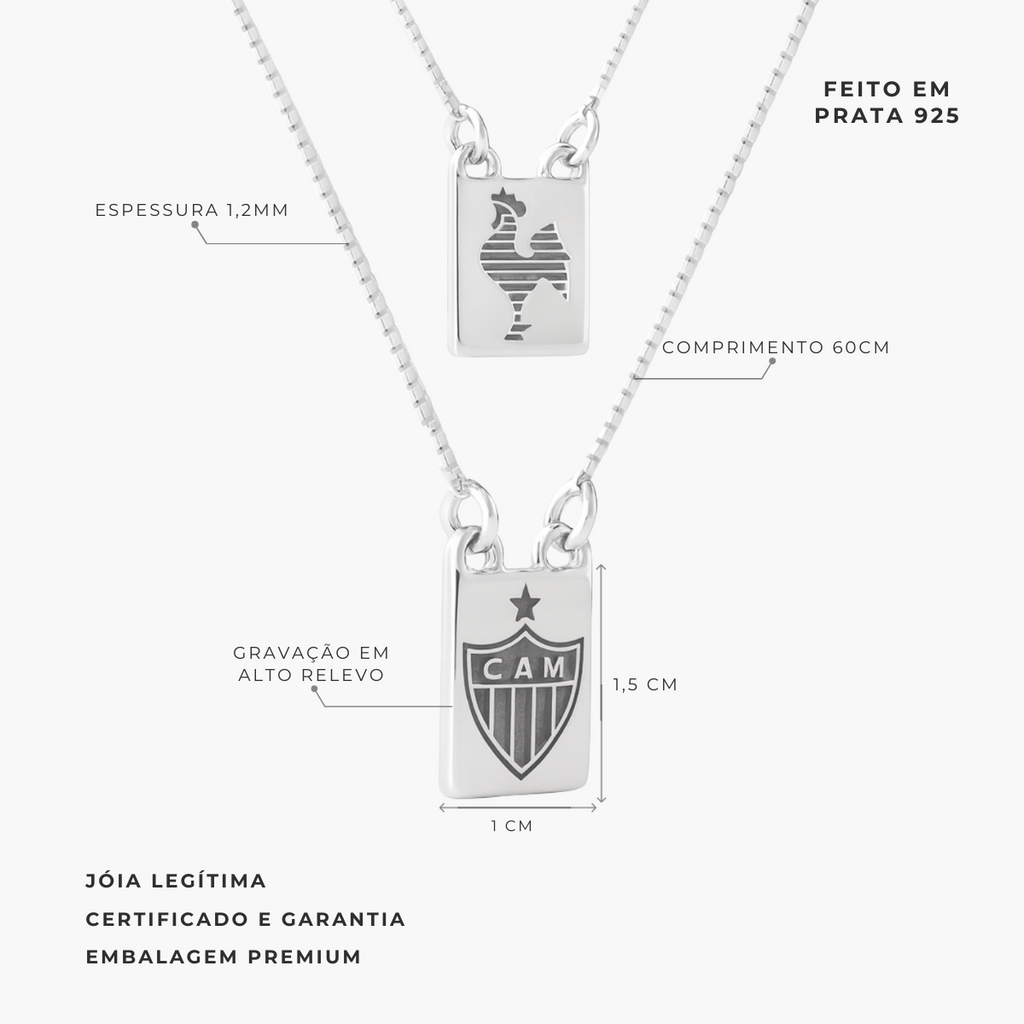 ESCAPULÁRIO ATLÉTICO - 1,5CM