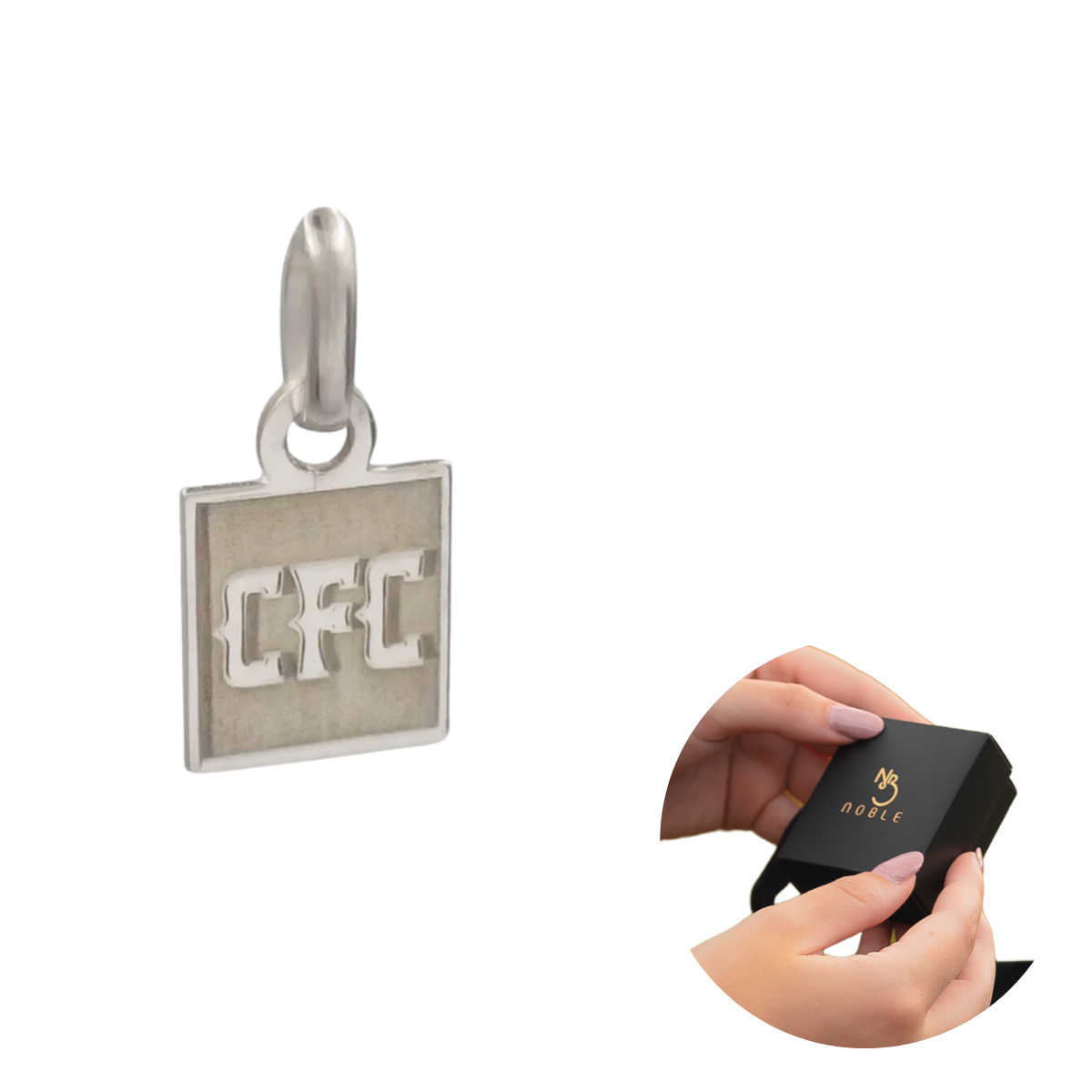 PINGENTE QUADRADO CFC CORITIBA