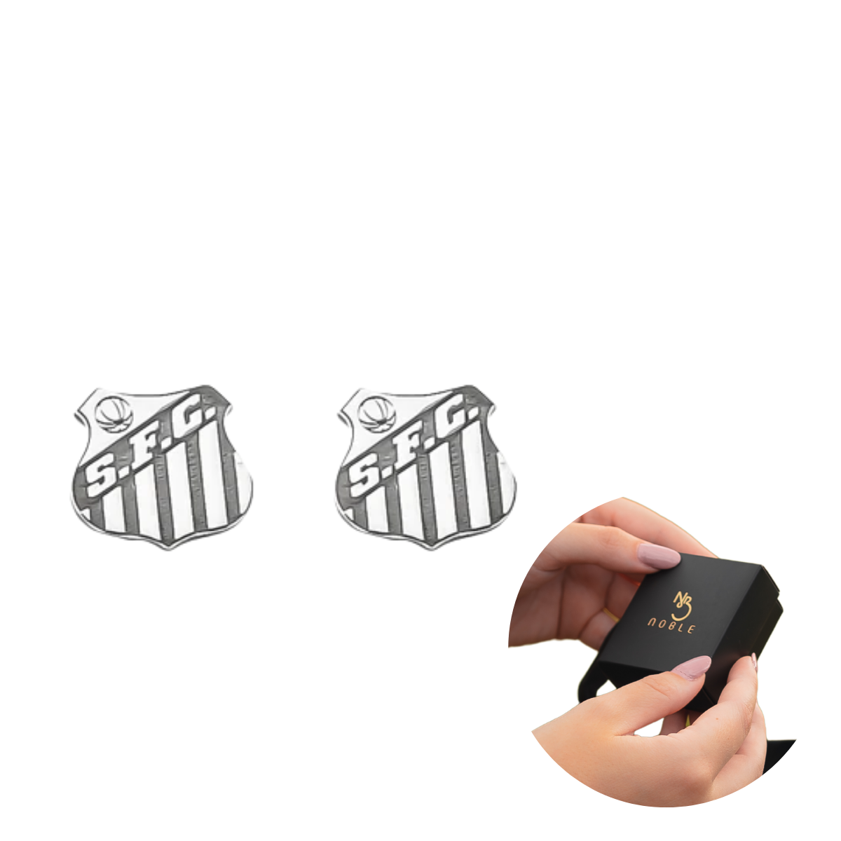 BRINCO ESCUDO SANTOS