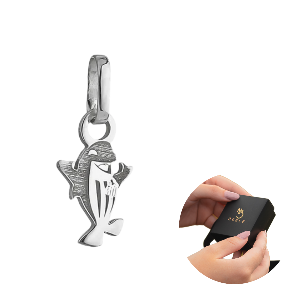 PINGENTE BALEINHA SANTOS - G