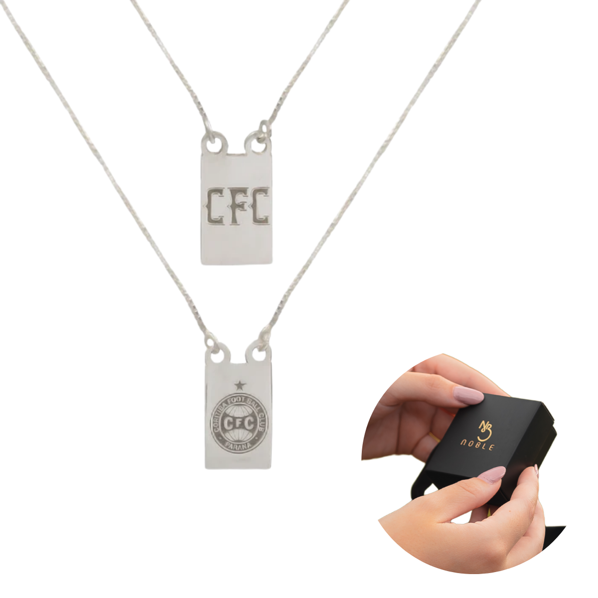 ESCAPULÁRIO CORITIBA - 1CM