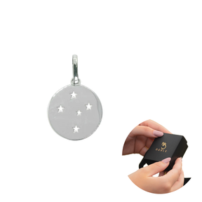 PINGENTE ESTRELAS VAZADAS CRUZEIRO - 2CM