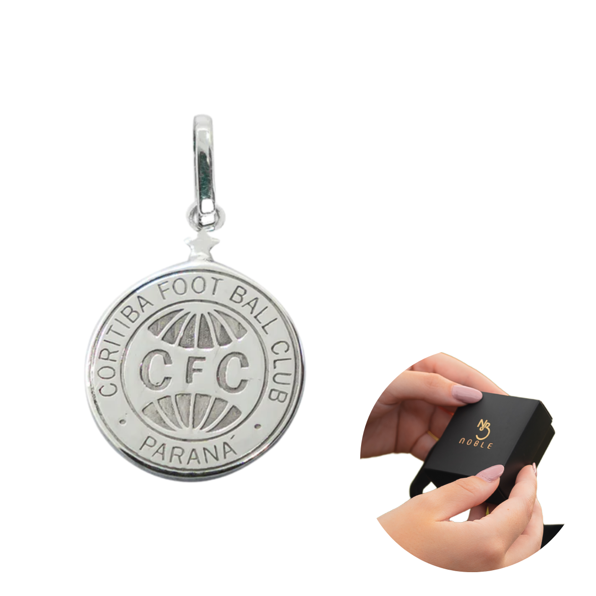 PINGENTE ESCUDO CORITIBA