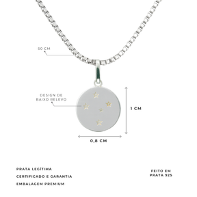 COLAR ESTRELAS CRUZEIRO - 1CM