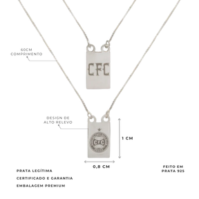 ESCAPULÁRIO CORITIBA - 1CM