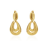 Brinco Gotas Elegante Estilo Clássico