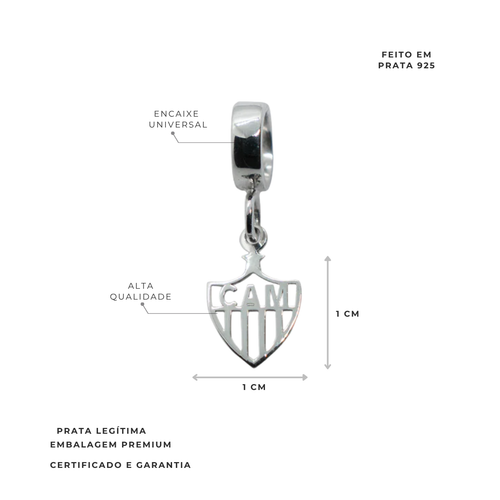 BERLOQUE ESCUDO VAZADO ATLÉTICO