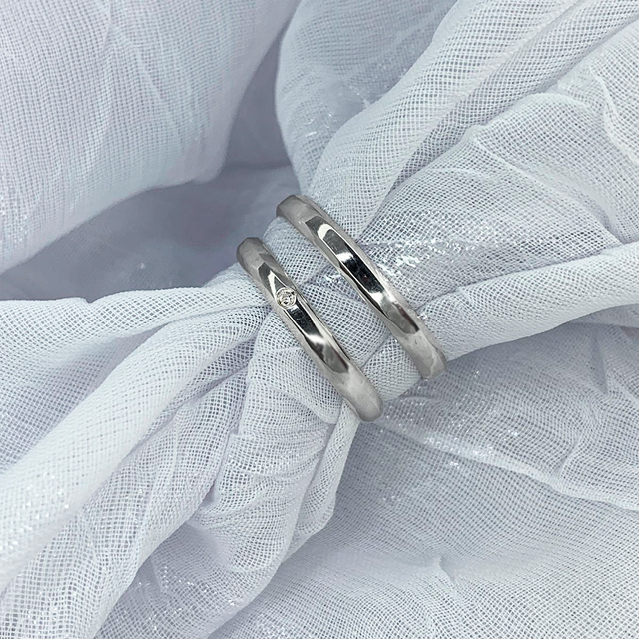 BUDAPEST SILVER DATING RING