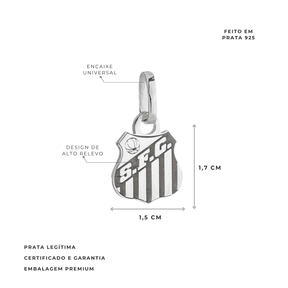 PINGENTE ESCUDO SANTOS - G