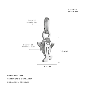 PINGENTE BALEINHA SANTOS - G