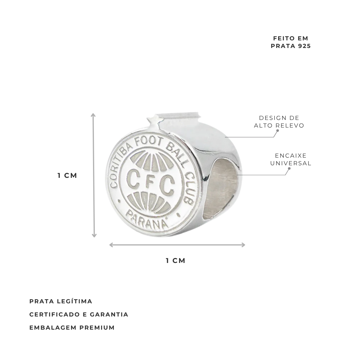 BERLOQUE SEPARADOR ESCUDO CORITIBA