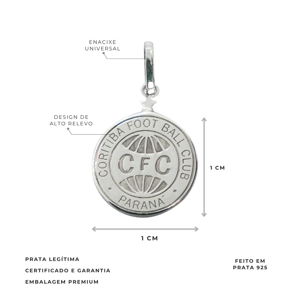 CORITIBA SHIELD PENDANT