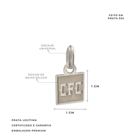 PINGENTE QUADRADO CFC CORITIBA