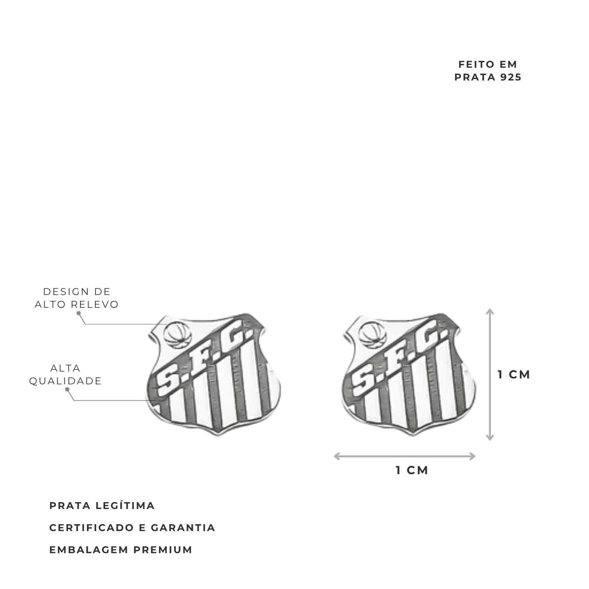 BRINCO ESCUDO SANTOS
