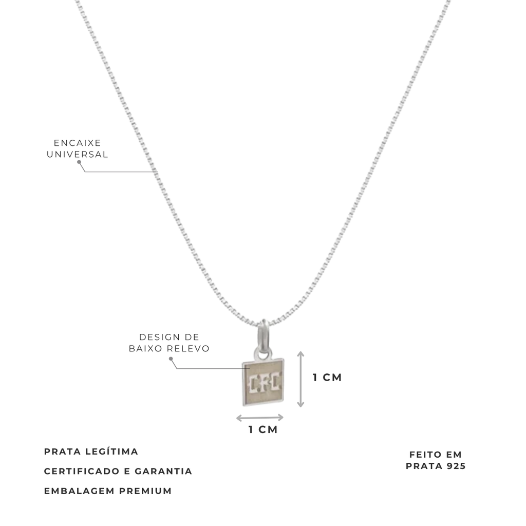 COLAR QUADRADO CFC CORITIBA