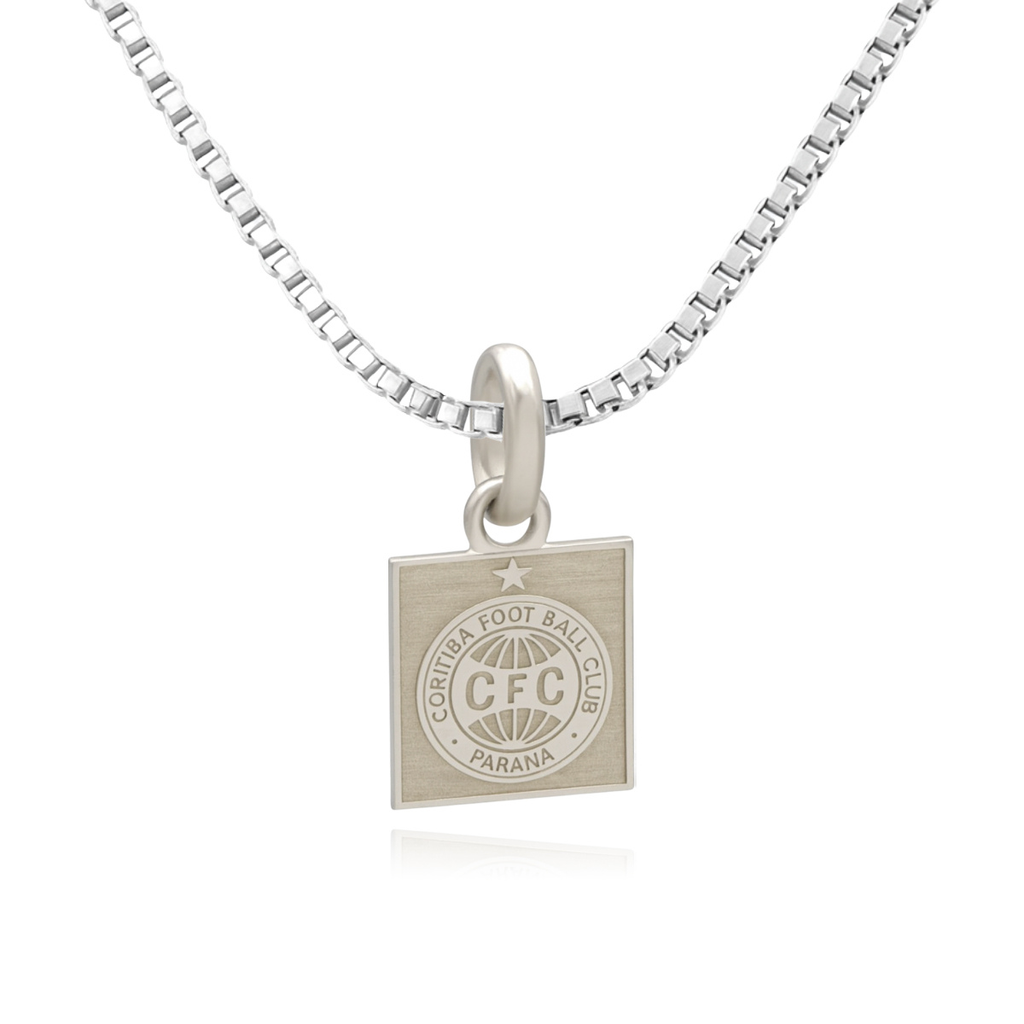 COLAR QUADRADO ESCUDO CORITIBA