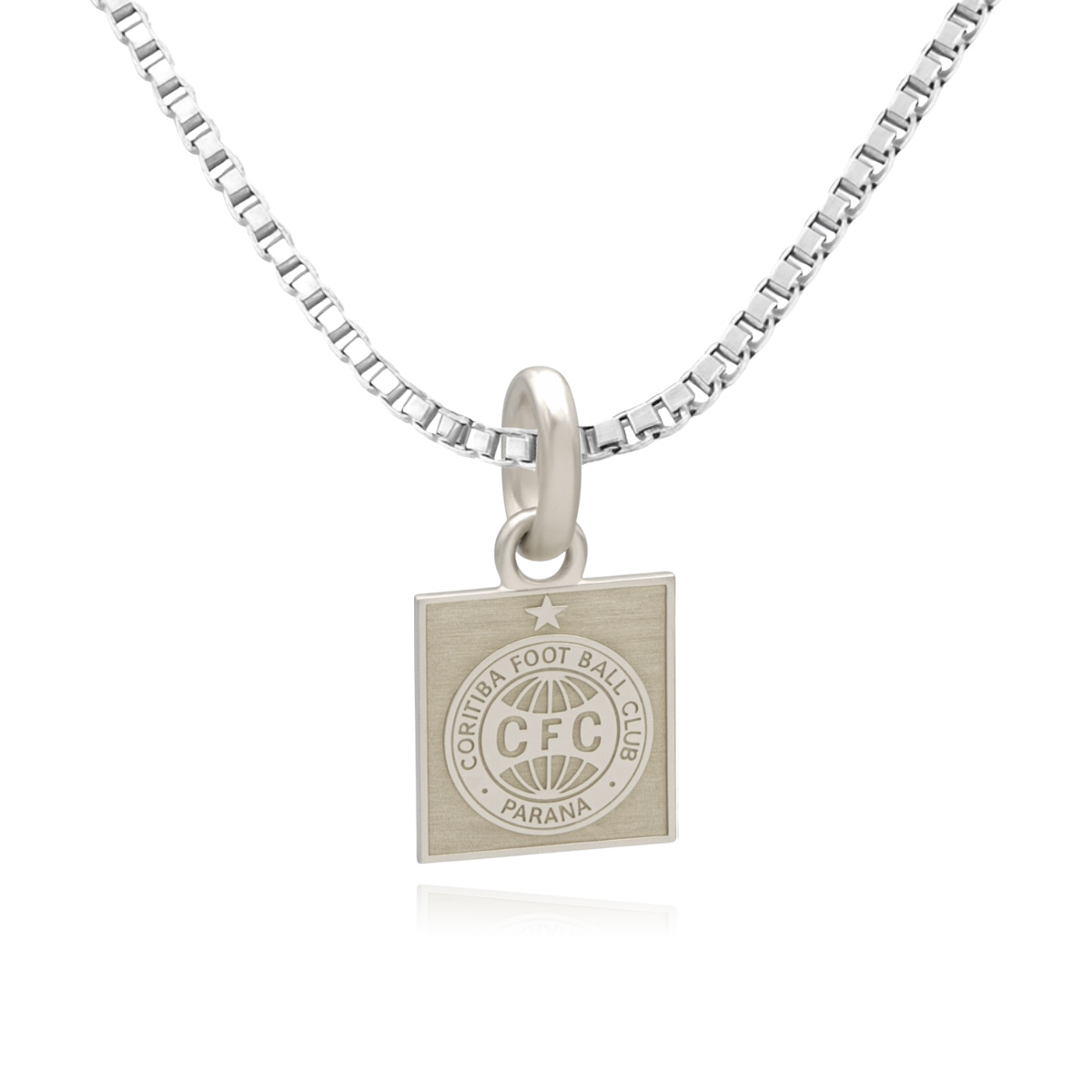COLAR QUADRADO ESCUDO CORITIBA