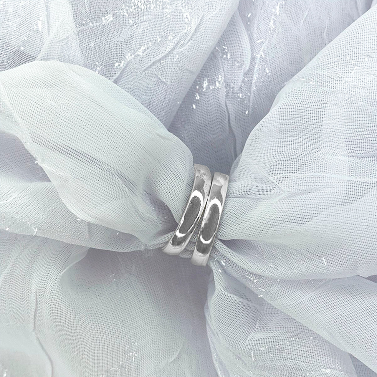 4MM DOMED SILVER DATING RING