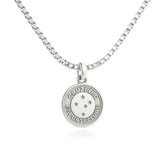 CRUZEIRO SHIELD NECKLACE - 1.5CM 
