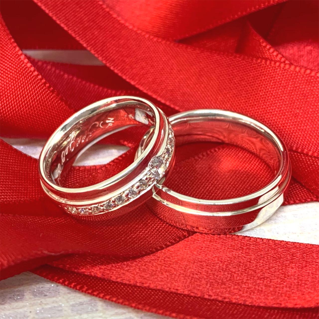 SILVER BATH DATING RING