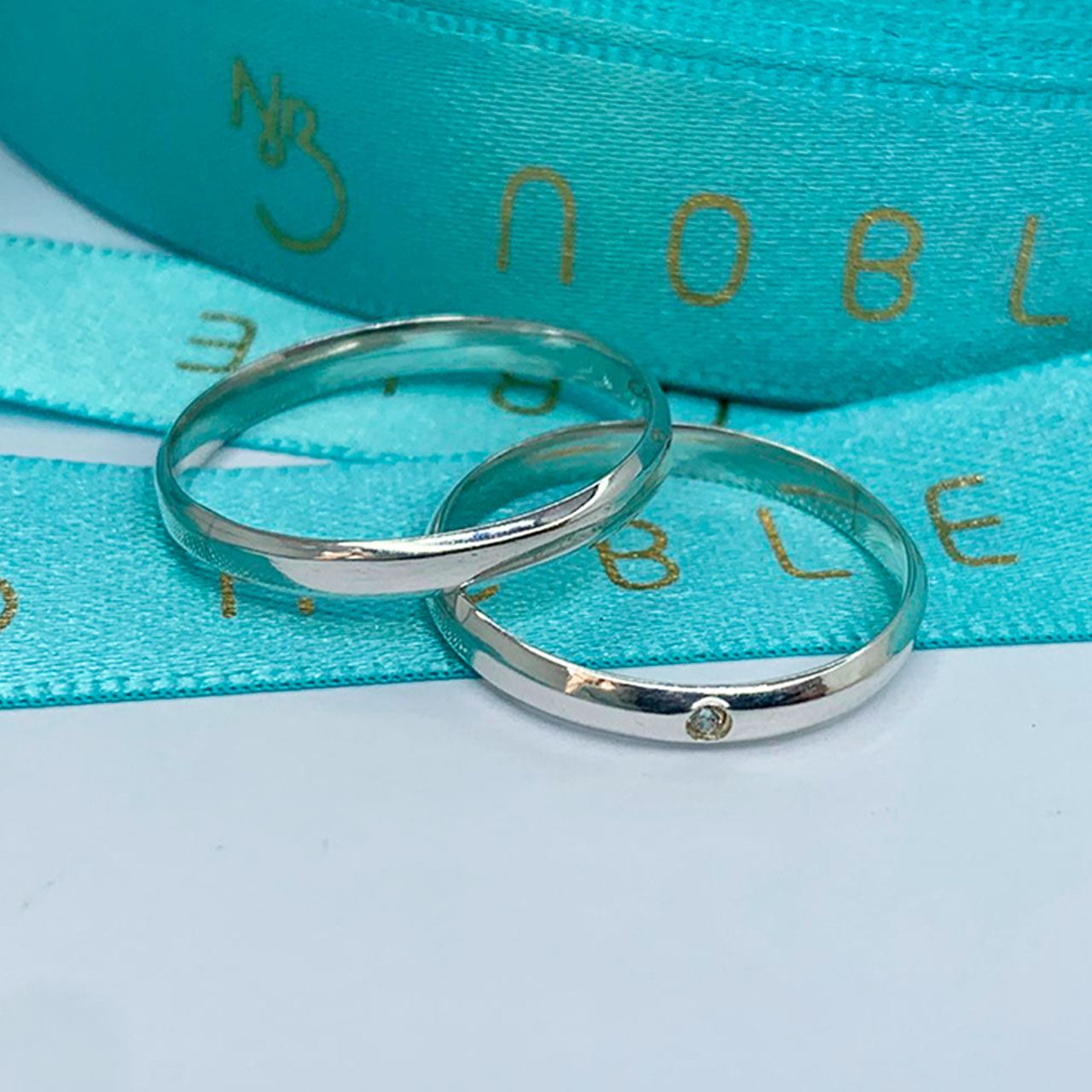 BRUGES SILVER DATING RING
